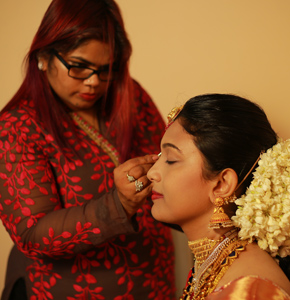 Wedding Makeup Artists in Palakkad and coimbatore